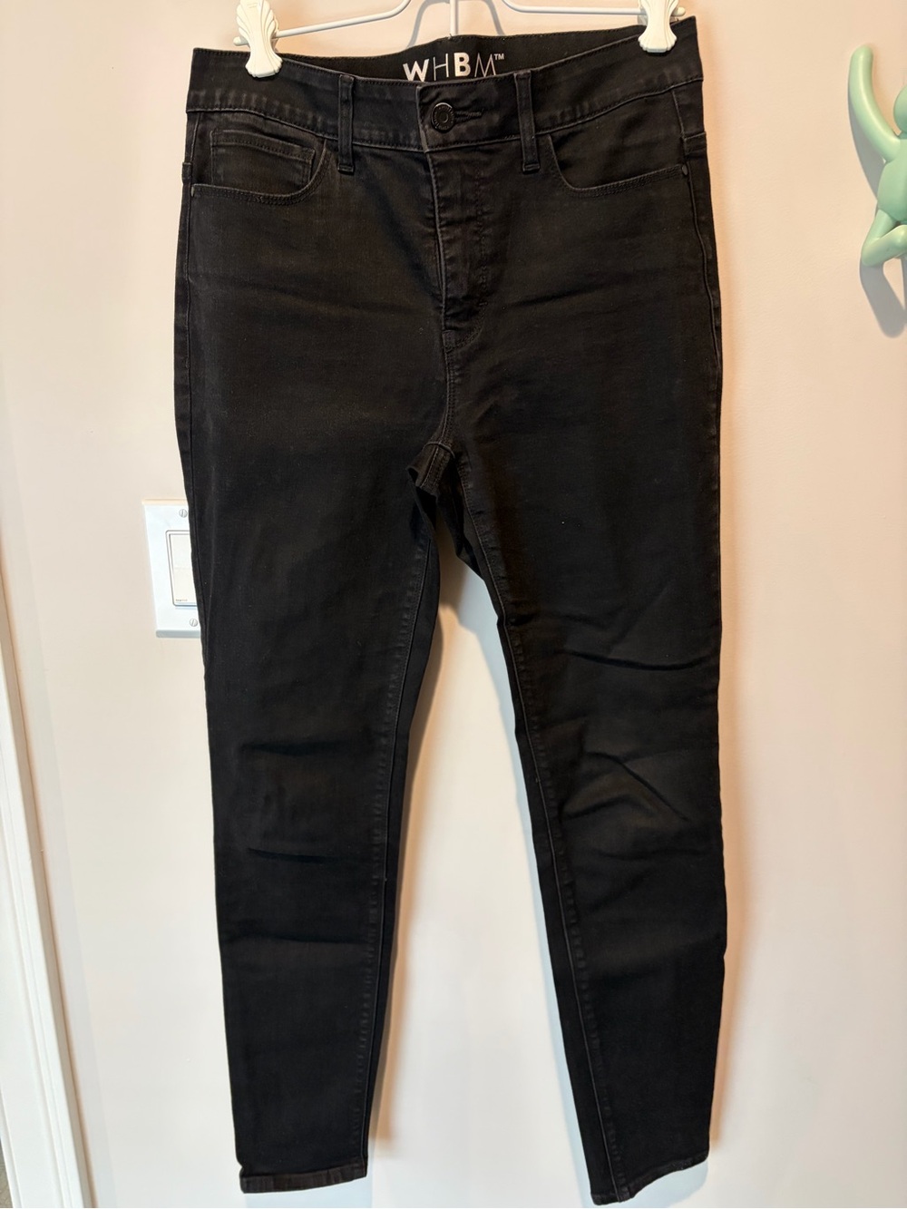 White House Black Market Women's Black Skinny Jeans